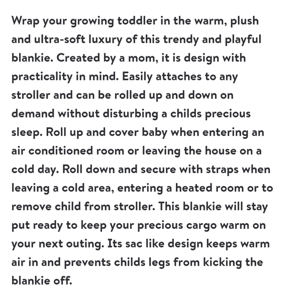 Blue Baby Bum Airplanes Stroller Blankie - Picture 2 of 4